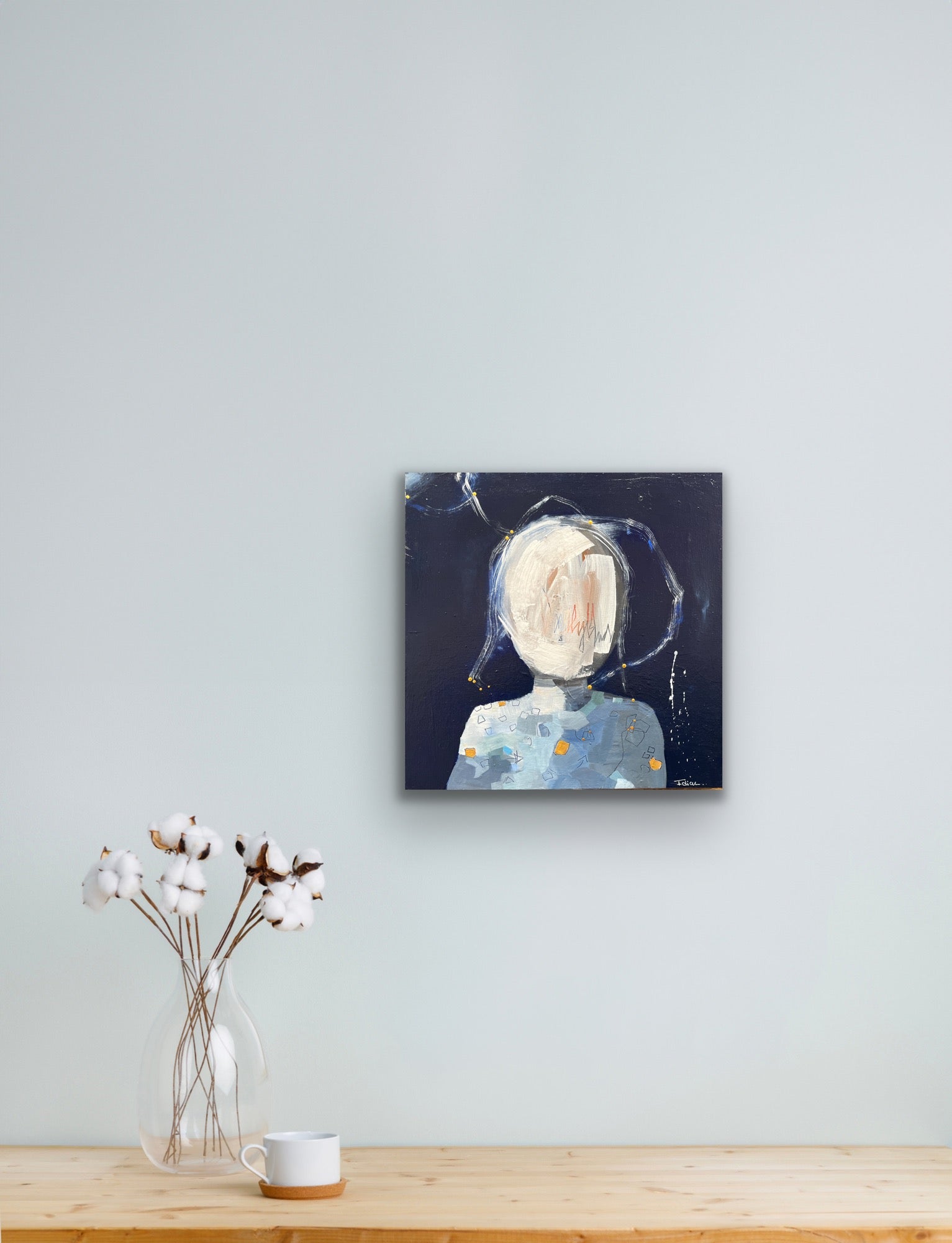 "Rien n'est permanent ..." - 16 x 16