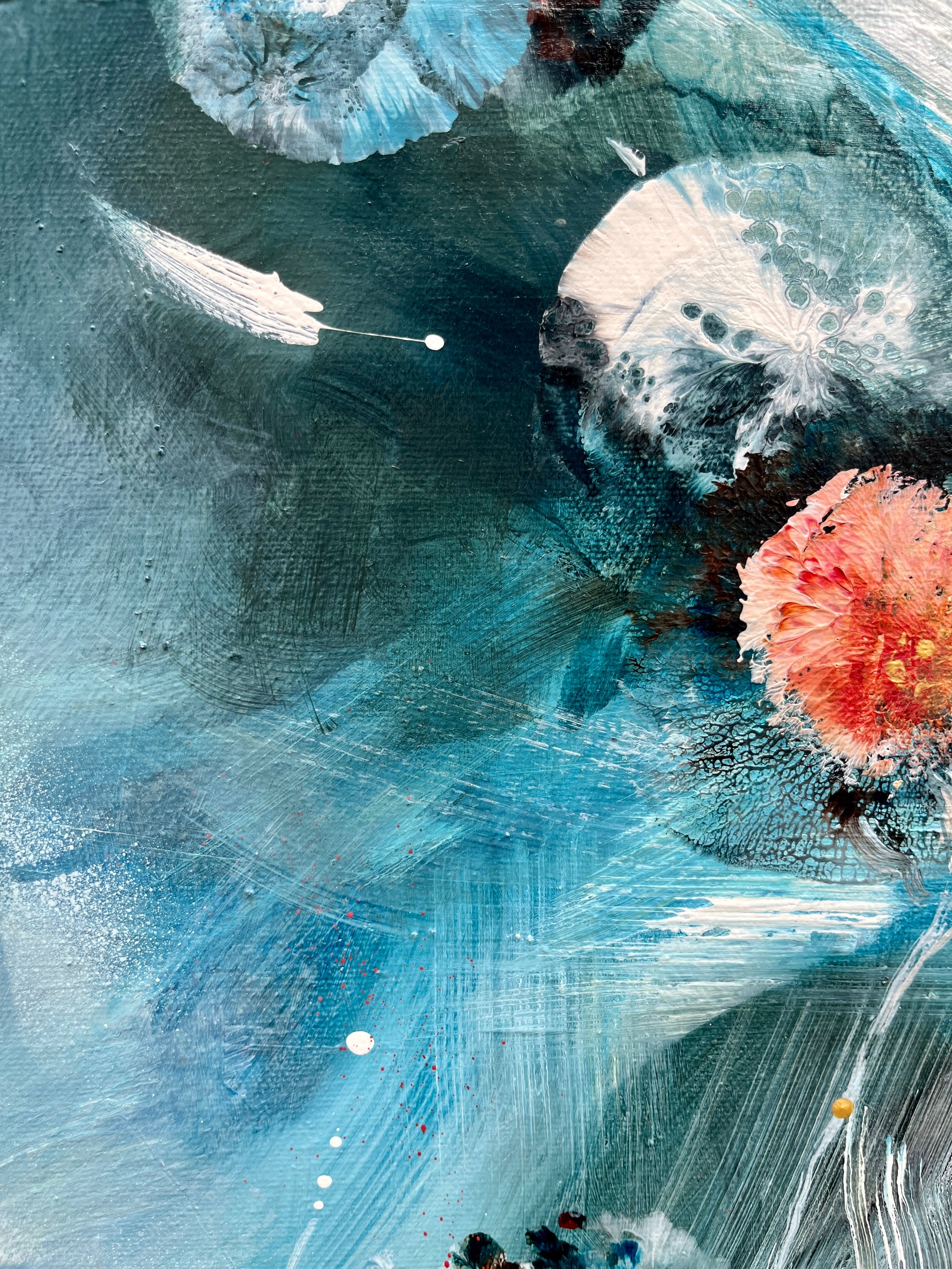 À fleur de rêve - 24" x 24"