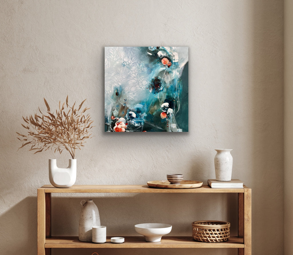 À fleur de rêve - 24" x 24"