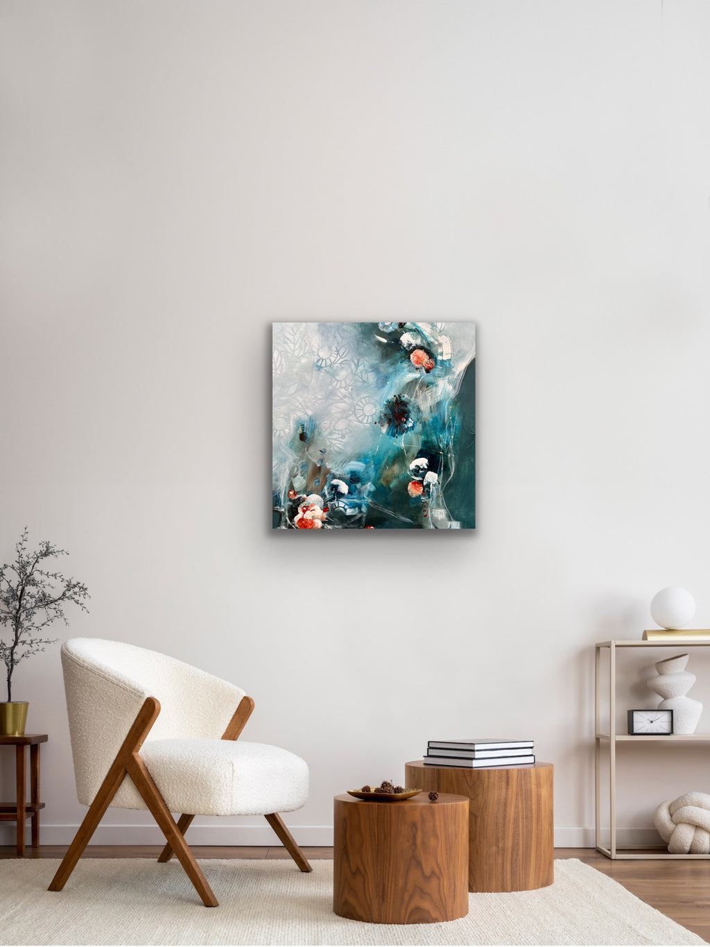 À fleur de rêve - 24" x 24"