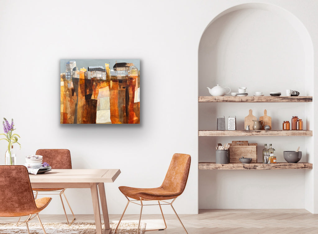 Sous la surface - 30" x 36"