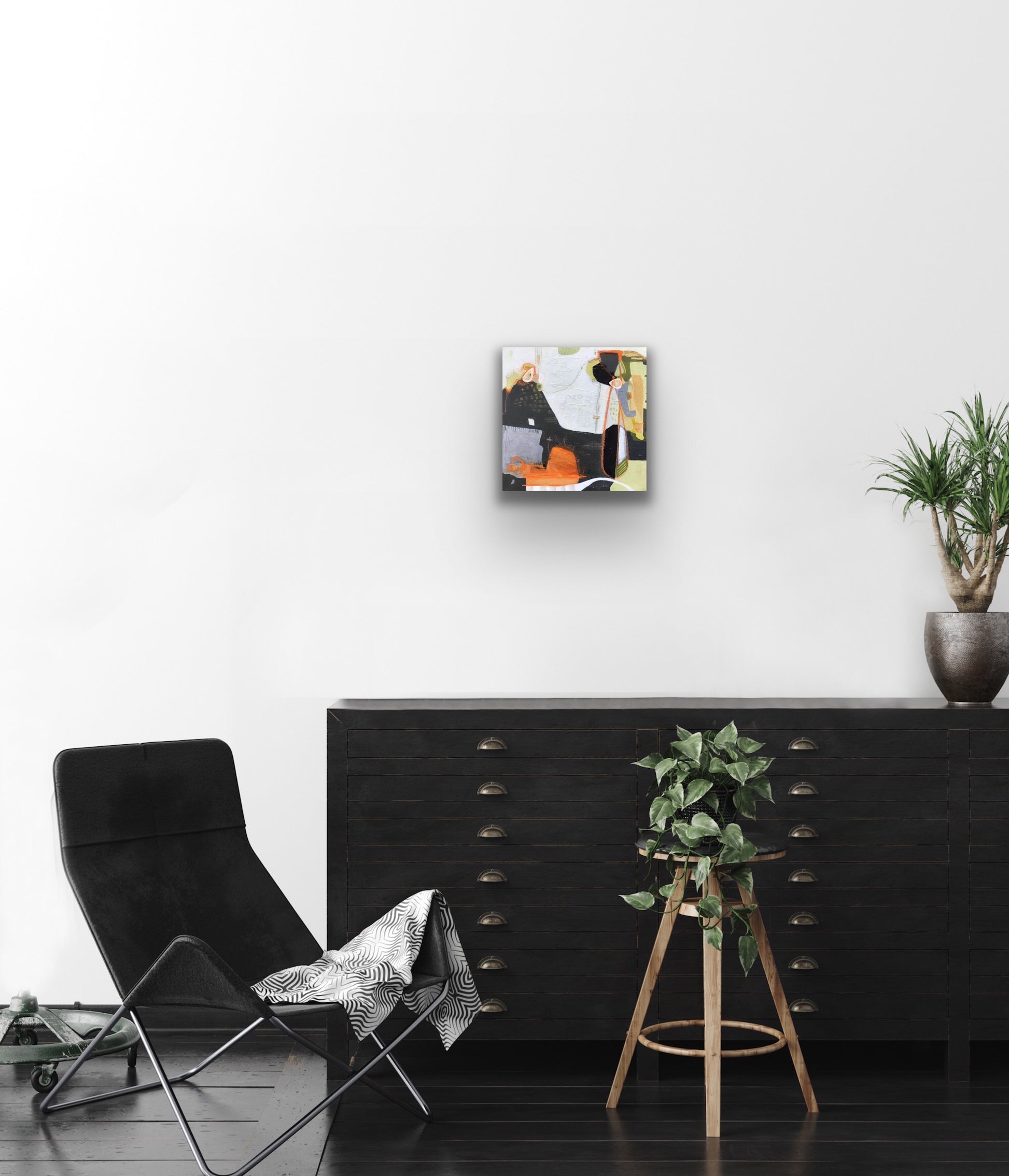 Vers d'autres lieux #4 - 12" x 12"