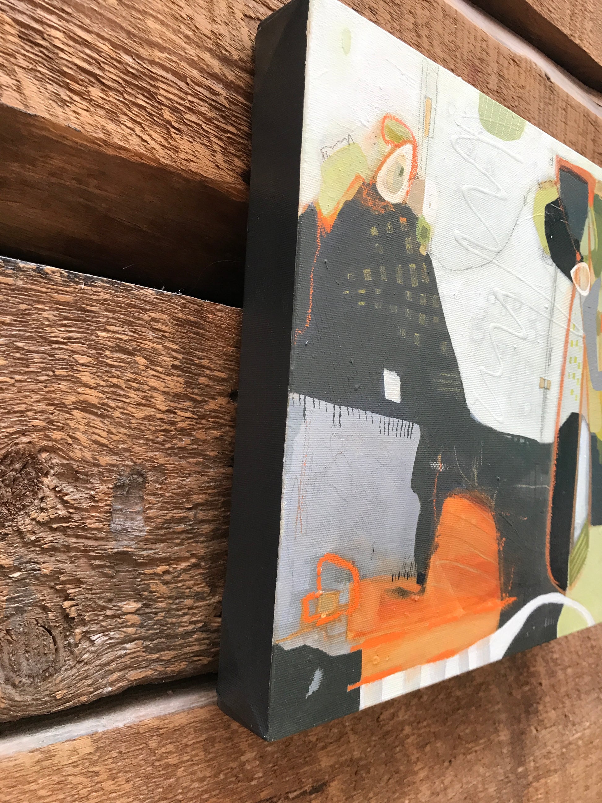 Vers d'autres lieux #4 - 12" x 12"