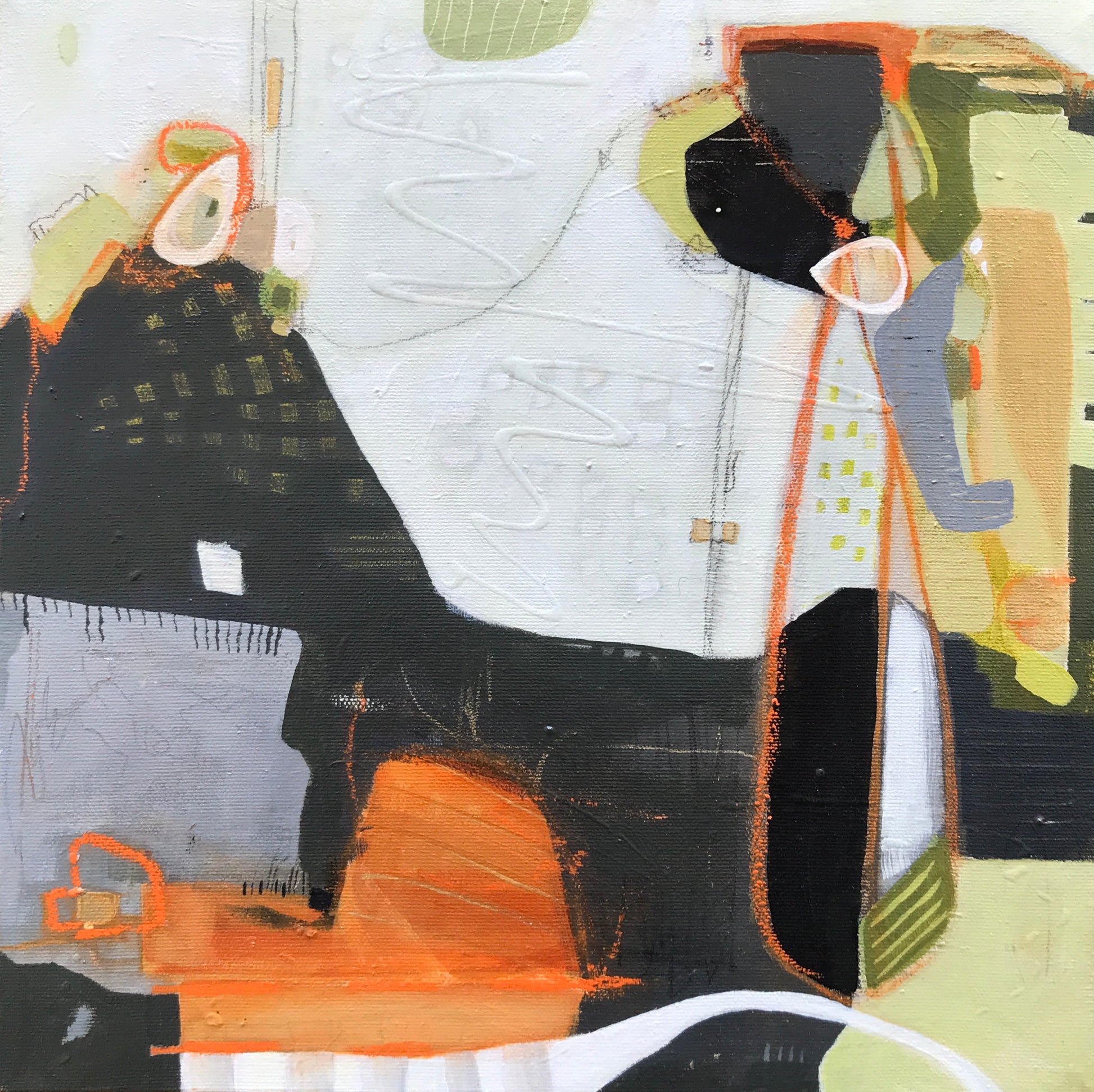 Vers d'autres lieux #4 - 12" x 12"