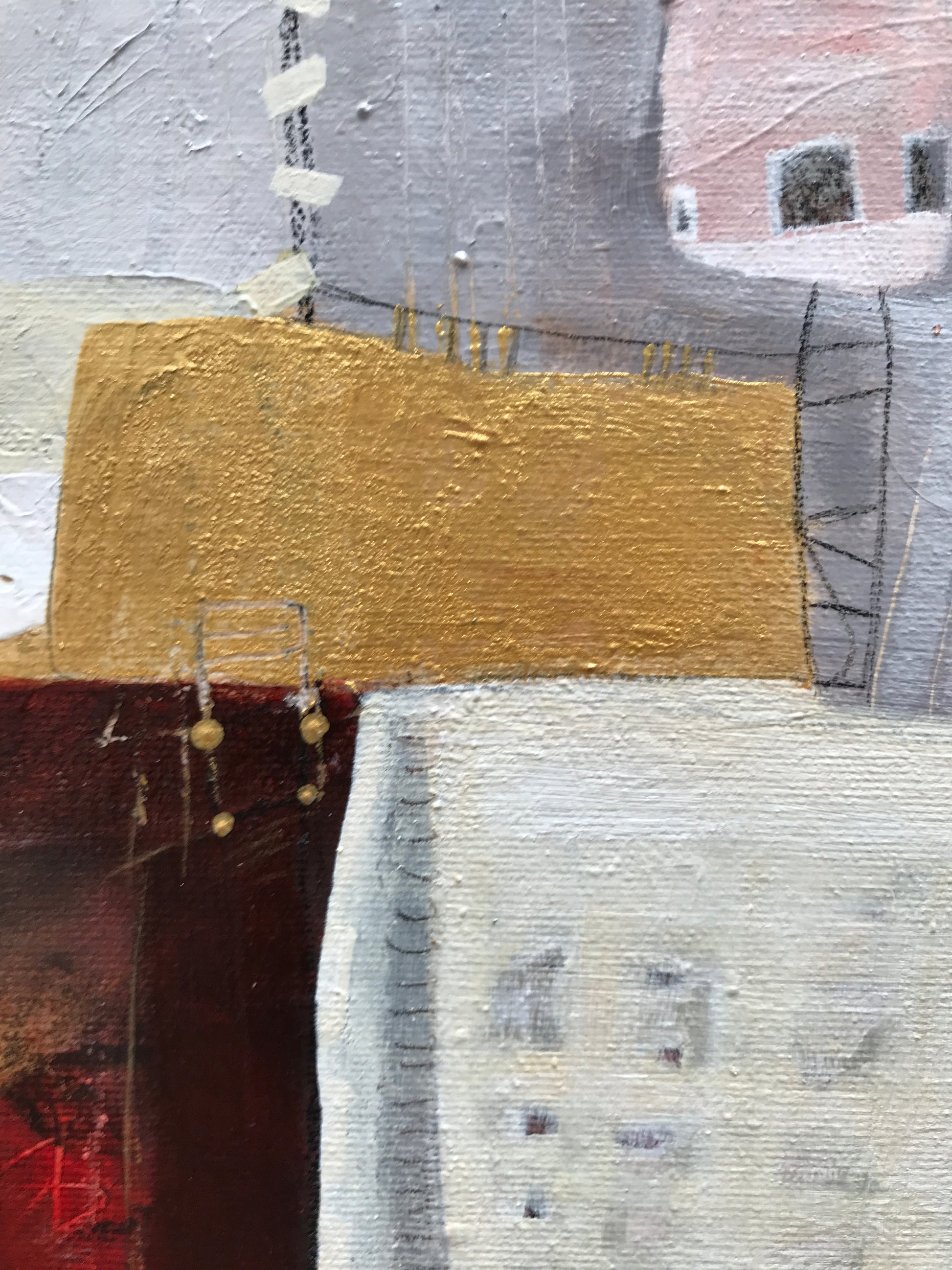 Vers d'autres lieux #7 - 12" x 12"