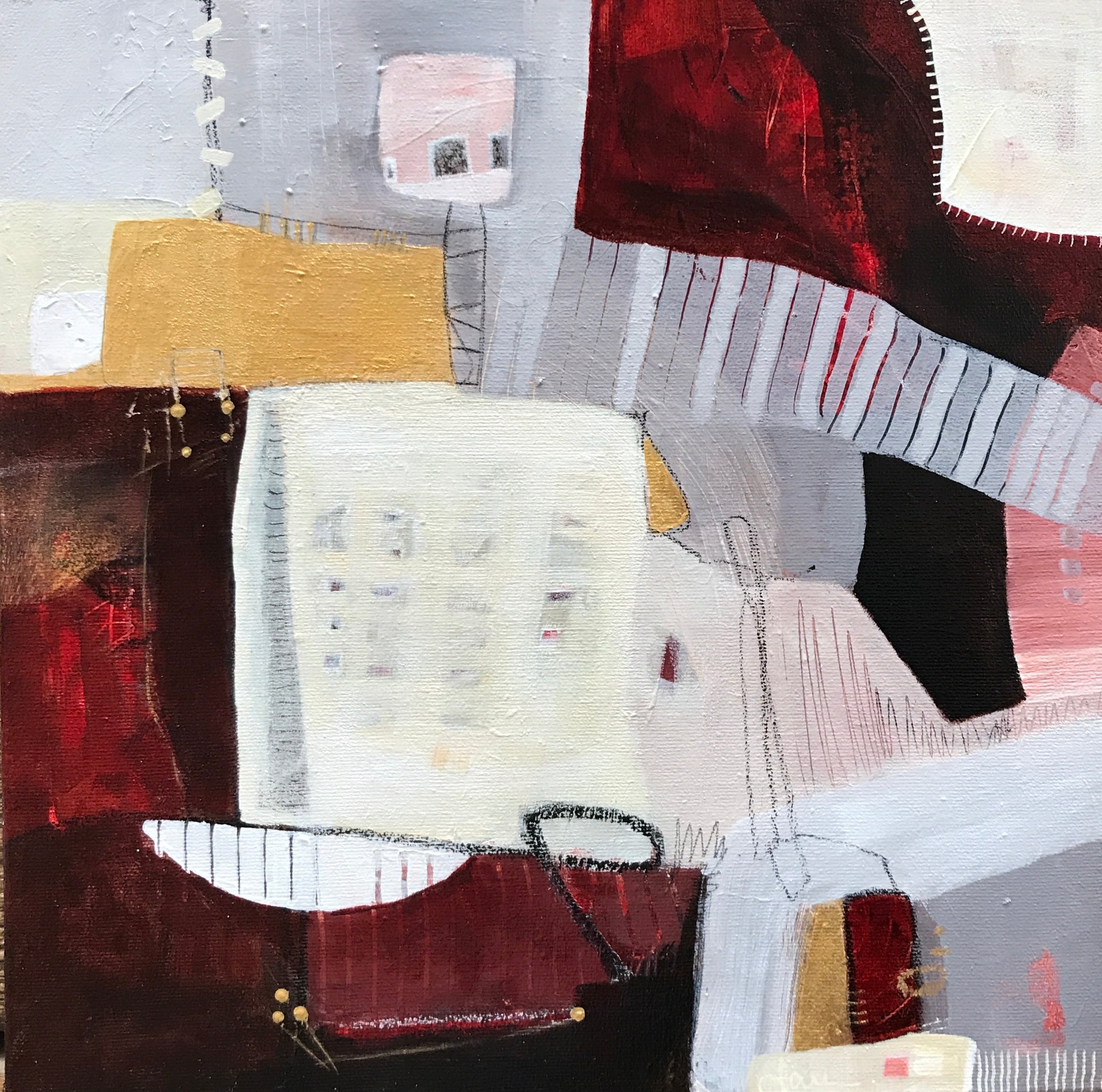 Vers d'autres lieux #7 - 12" x 12"