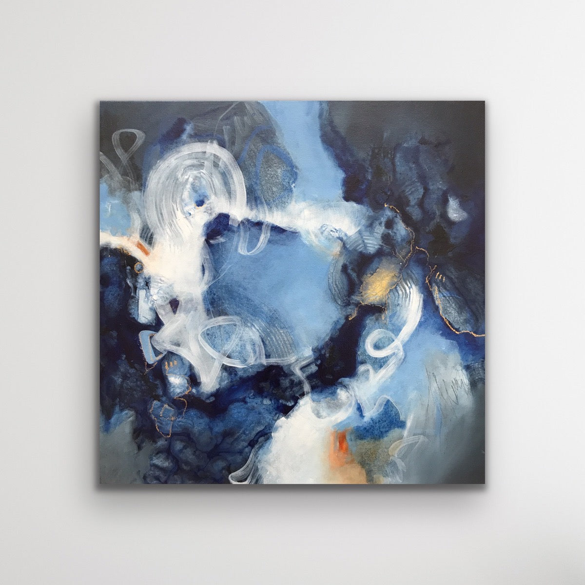 Contre vents et marées - 16" x 16"