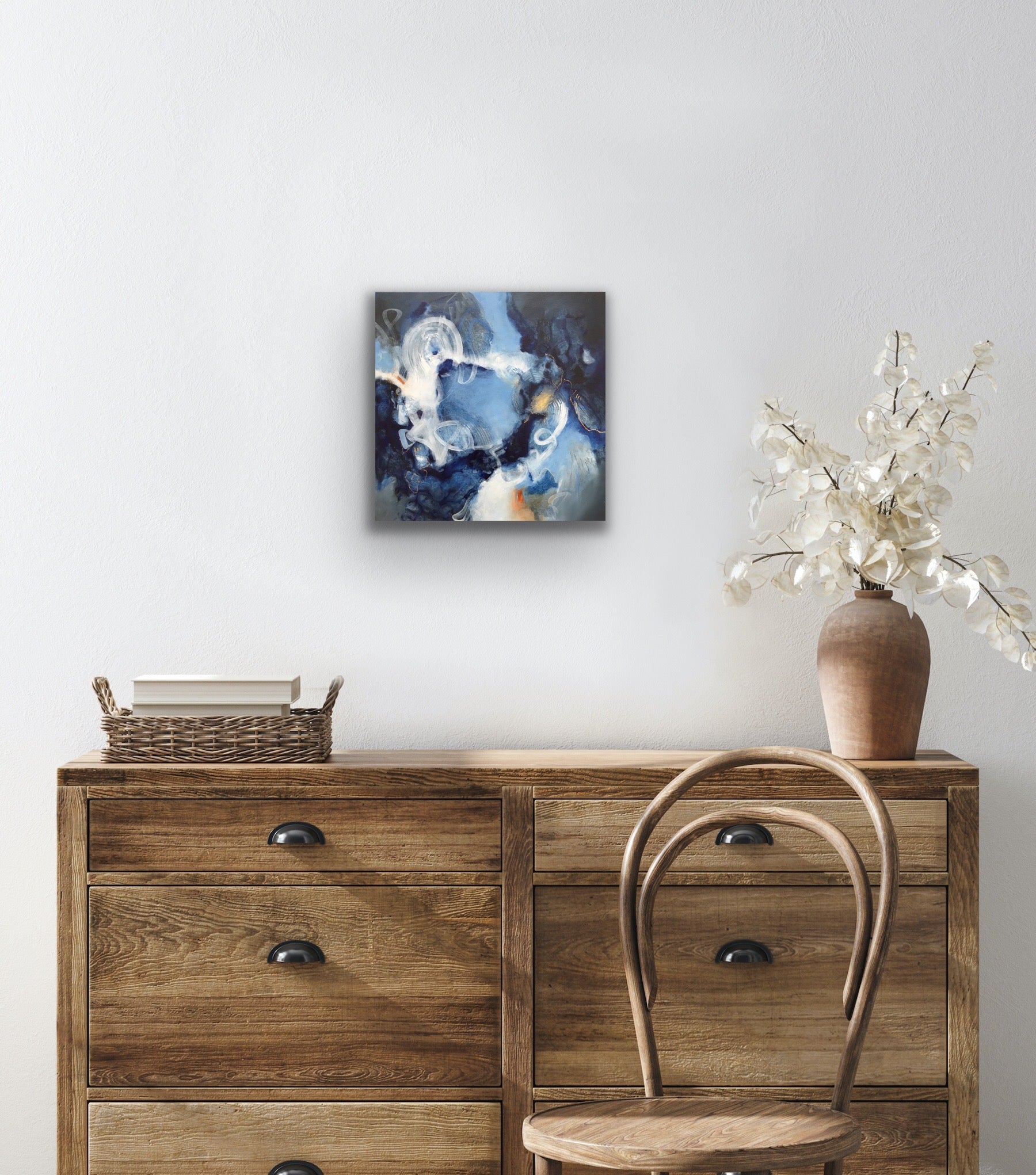 Contre vents et marées - 16" x 16"