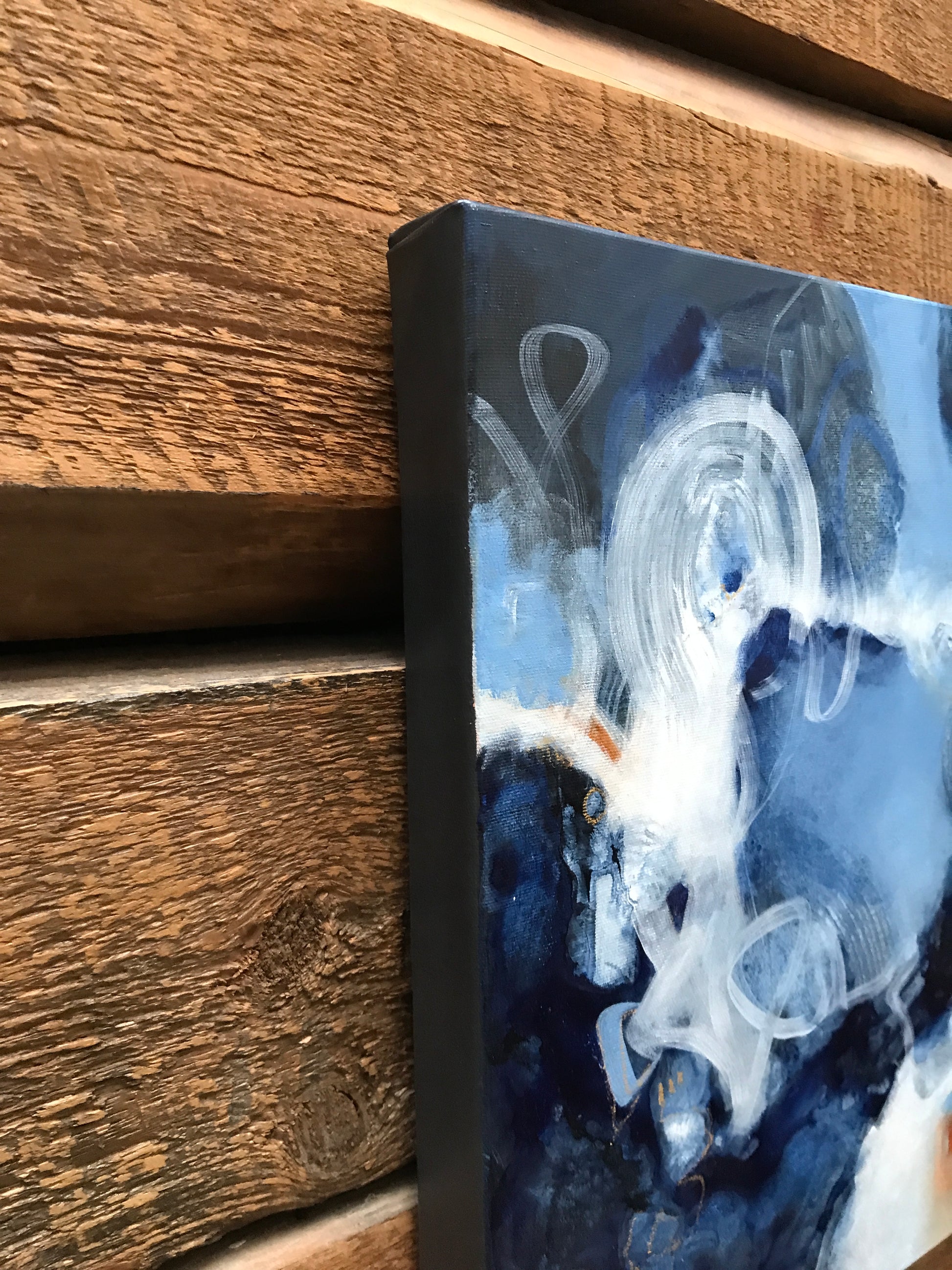 Contre vents et marées - 16" x 16"