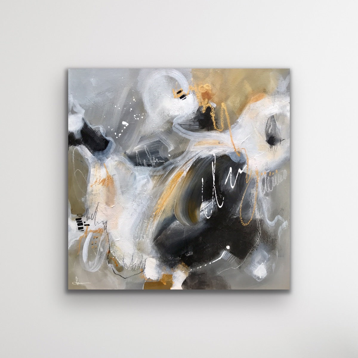 Danse d'hiver - 16" x 16"