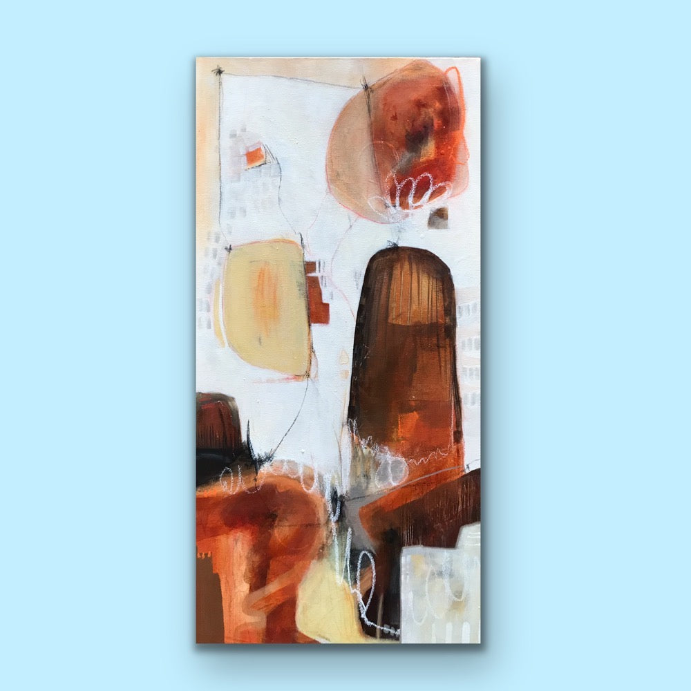 Over the moon - 24" x 12"