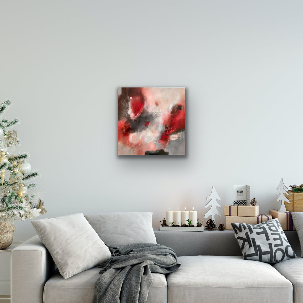 Quand mon coeur chavire - 24" x 24"