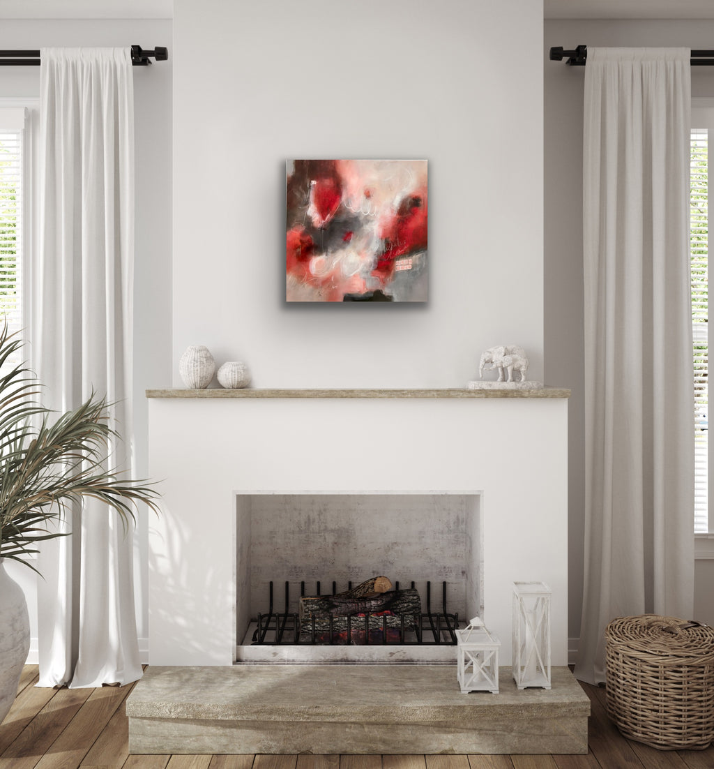 Quand mon coeur chavire - 24" x 24"