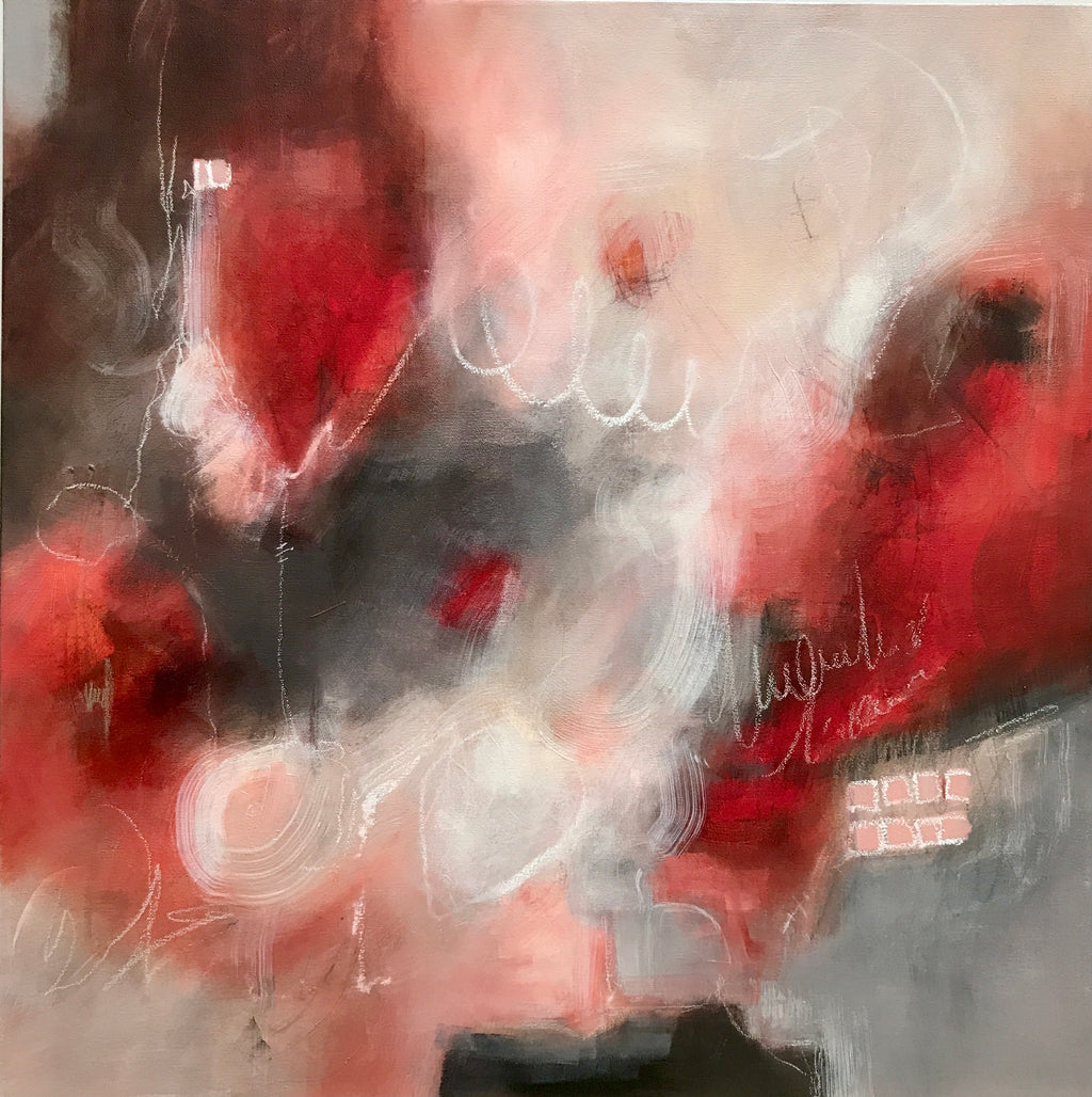 Quand mon coeur chavire - 24" x 24"