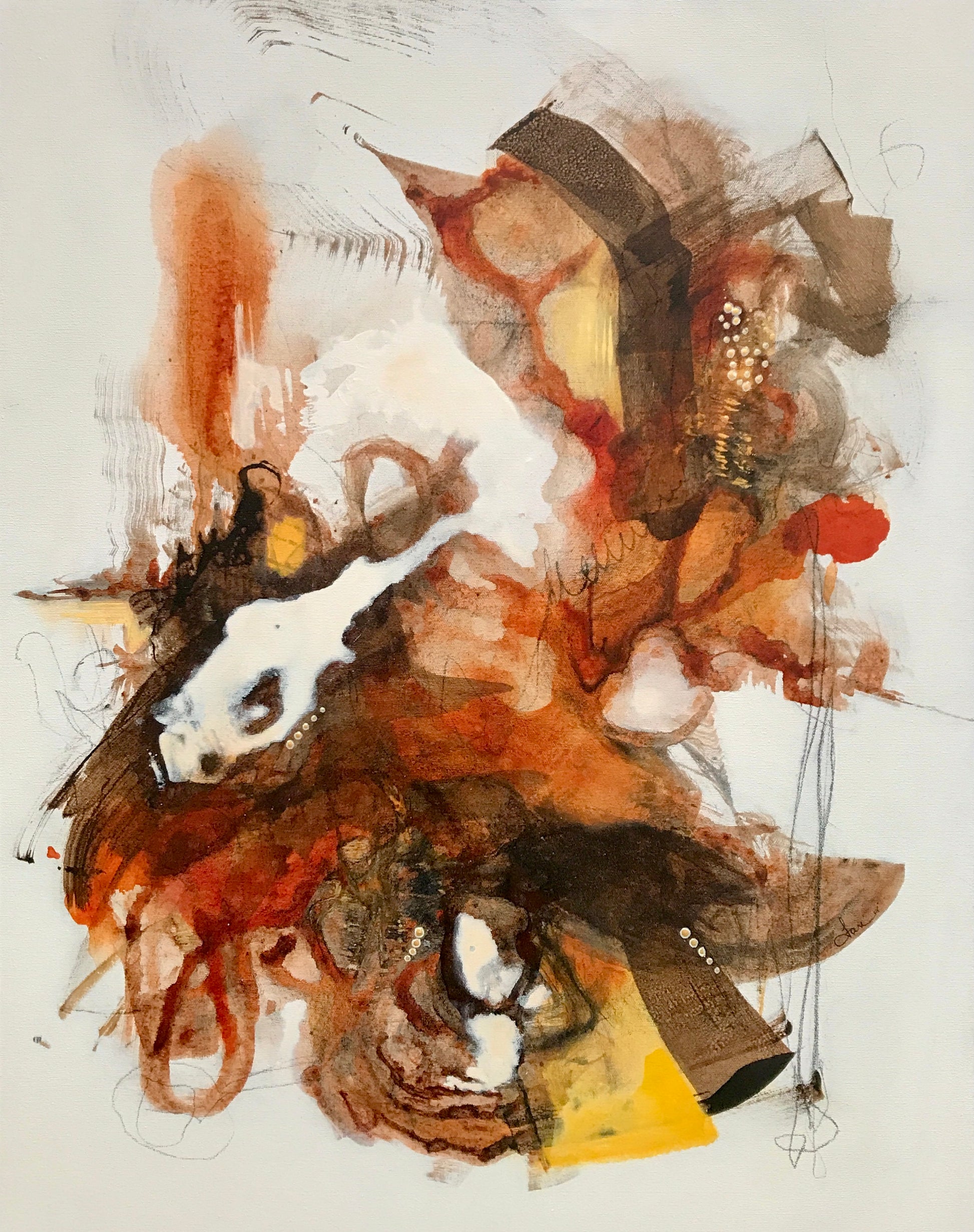 Murmures - 28" x 22"