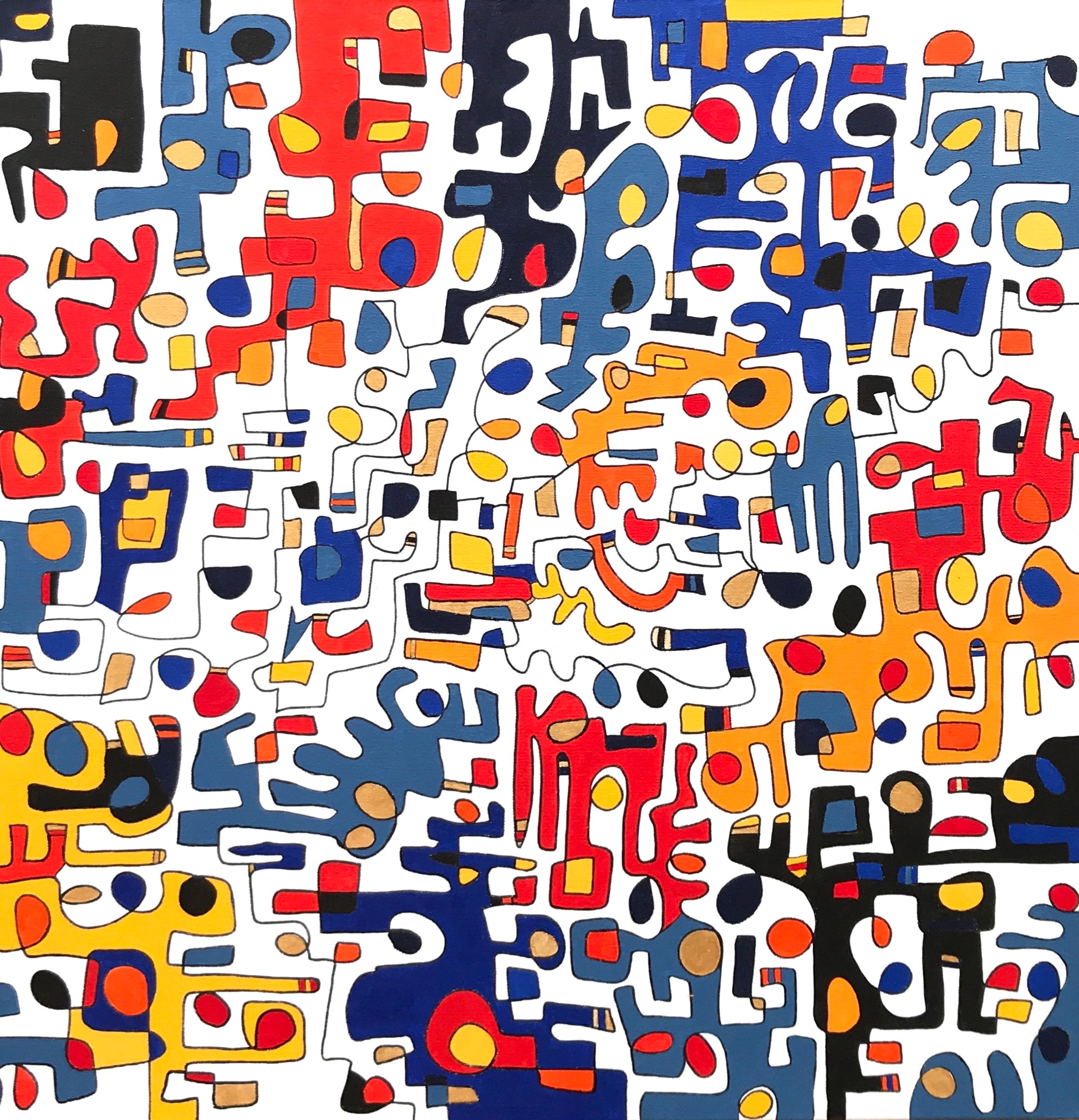 Dans ma tête - 30"x30"