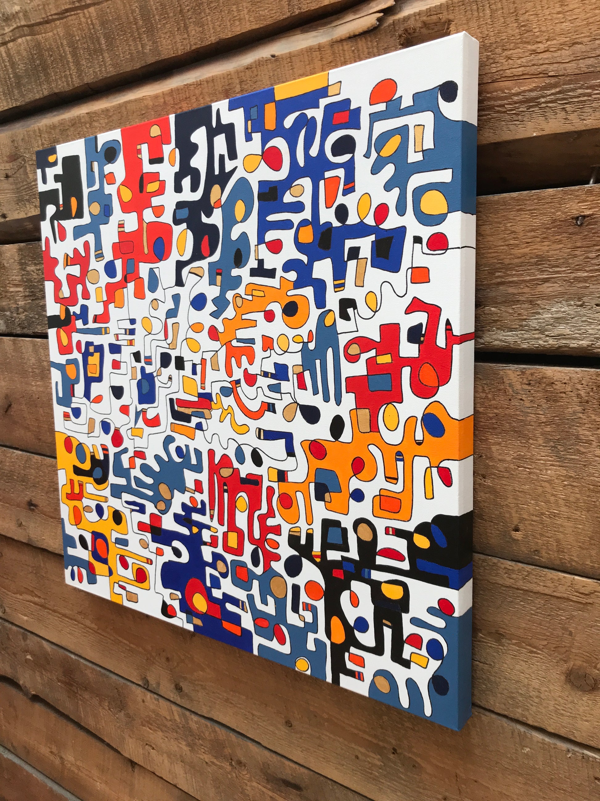 Dans ma tête - 30"x30"