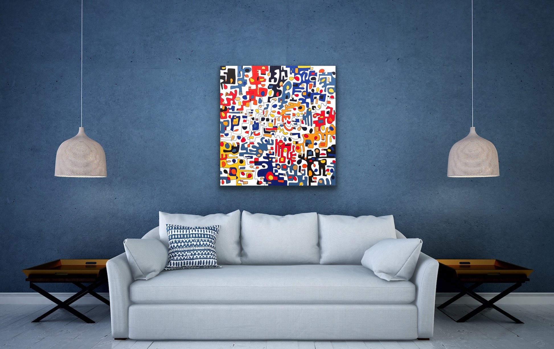 Dans ma tête - 30"x30"