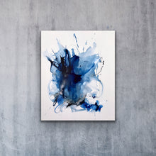 Load image into Gallery viewer, Perle bleue - 36&quot; x 30&quot;
