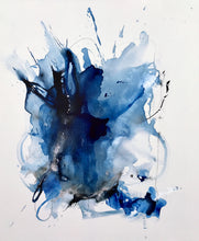 Load image into Gallery viewer, Perle bleue - 36&quot; x 30&quot;
