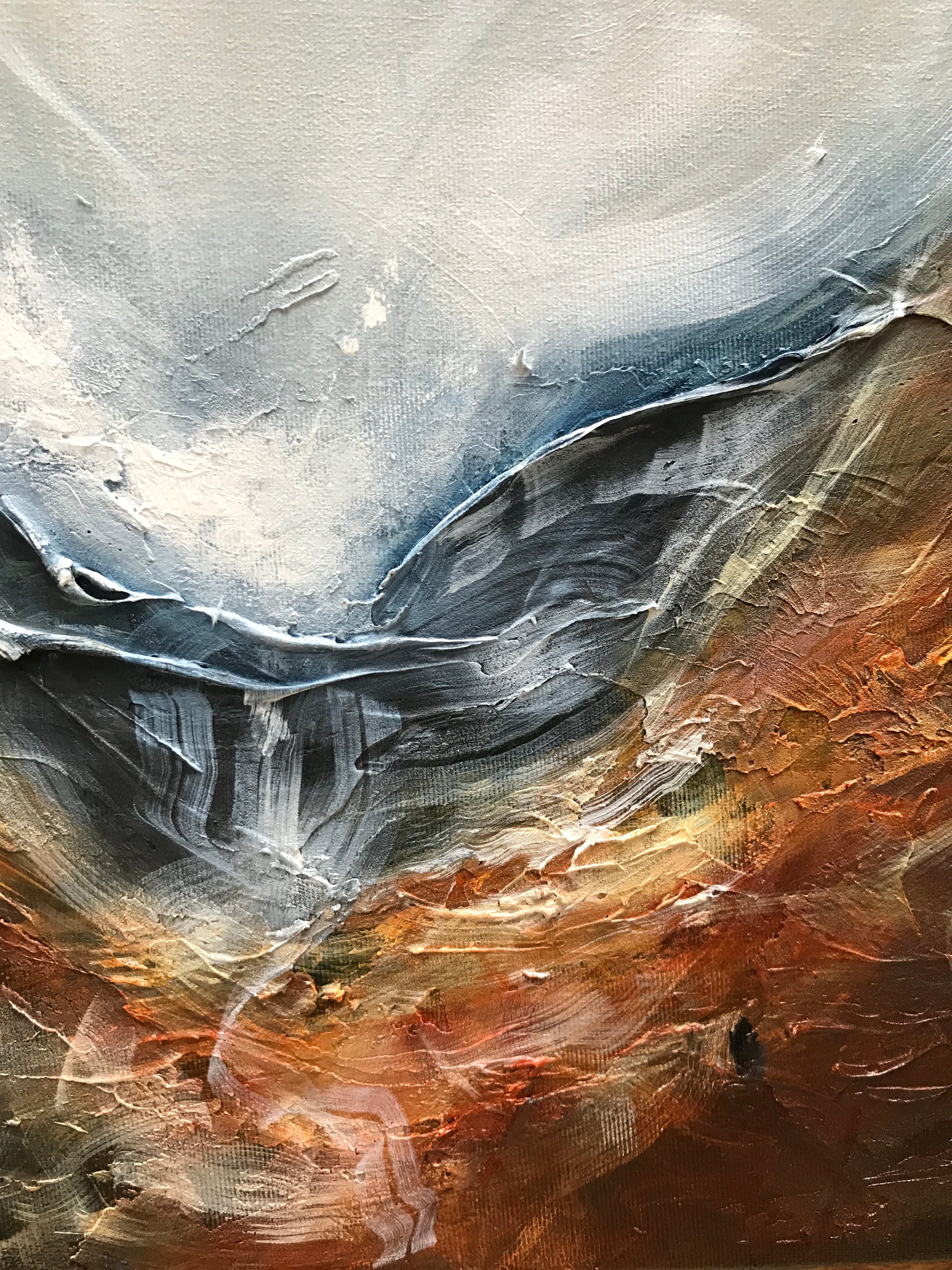 Vers la lumière - 30" x 48"